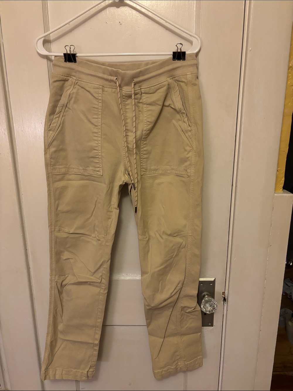 Faherty Khaki Drawstring Utility Pants